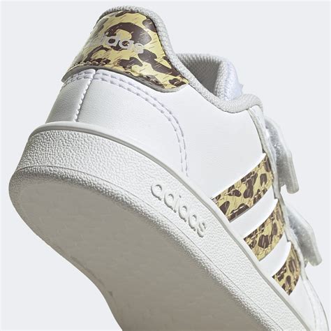 adidas leopard grand court|adidas grand court essentials.